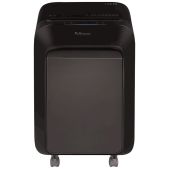 Шредер Fellowes FS-55025 PowerShred LX210 черный секр.P-4 перекрестный 16лист. 23лтр. скрепки скобы пл.карты