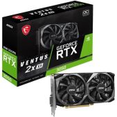 Видеокарта 8192Mb GeForce RTX 3050 MSI Ventus 2X XS 8G GDDR6 128-bit DP HDMI DL-DVI-D 2Fan RTL