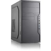 Корпус mATX 500W Foxline FL-733-FZ500R black, 120мм, 1xPCIe 6+2pin, w/2xUSB 2.0, w/pwr cord, w/o Fan