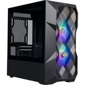 Корпус mATX без БП Cooler Master TD300-KGNN-S00 MasterCase Mesh, USB 3.0x2, 2x120ARGbFans, Black