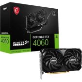 Видеокарта 8192Mb GeForce RTX 4060 MSI Ventus 2X Black GDDR6 128bit 3xDP HDMI 2Fan