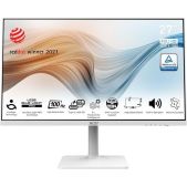 Монитор 27 MSI 9S6-3PB19H-099 Modern MD272XPW White IPS, 1920x1080, HDMI+DP+Type C, 4 ms, 178°/178°, 300 кд/м2 1000:1 100M:1, 100Hz, Pivot, MM