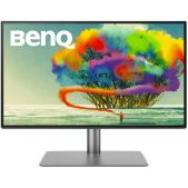 Монитор 27 BenQ PD2725U 3840x2160, IPS, 60Hz, 1200:1, 400cd, 5ms, 2*HDMI, DP; 4*USB 3.0; Thunderbolt 3, Speakers, Height adj 150, Pivot, 100% sRGb, Flicker-free;Low Blue Light, Calibration Report, 3Y, Grey