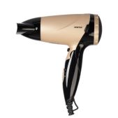 Фен Centek CT-2209 BLG черно-золотистый 1600Вт, складная ручка, концентратор
