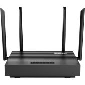 Беспроводной маршрутизатор Netis N6 Двухдиапазонный гигабитный Wi-Fi 6 AX1800, 2.4-5GHz / 574-1201 Мбит/с, LAN 4x1 Gbит/с, WAN 1x1 Gbит/с, USB 3.0, 4x5dBi антенны