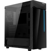 Корпус ATX без БП Gigabyte Gb-C200G MidTower USB 3.0 x2, Audio I/O, Black, TG