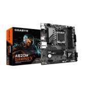 Материнская плата Socket-AM5 mATX A620 Gigabyte A620M Gaming X 4xDDR5-5200, HDMI+DP, 1xPCI-Ex16, 1xPCI-Ex1, 4xSATA3 RAID 0/1/10, 1xM.2, 8 Ch Audio, GLan, 2+2 xUSB 2.0, 3+2 xUSB3.2, 1+1 xUSB3.2 Type-C, 1xPS/2