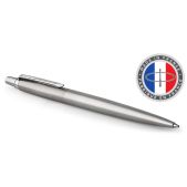 Ручка шариковая Parker Jotter Core K61 1953170 Stainless Steel CT M синие чернила подар.кор.