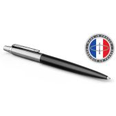 Ручка шариковая Parker Jotter Core K63 1953184 Bond Street Black CT M синие чернила подар.кор.