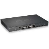 Коммутатор ZyXEL XGS1930-28-EU0101F Hybrid Smart L2+ switch Zyxel Nebula Flex, 24xGE, 4xSFP+, silent (fanless), Standalone / cloud management