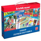 Набор для Первоклассника в подарочной упаковке Erich Krause 45413, 43 предмета