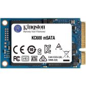 Накопитель SSD 1.0Tb Kingston SKC600MS/1024G 3D TLC, mSATA, R/W 550/520MB/s, 600TbW