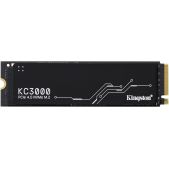 Накопитель SSD 4Tb Kingston SKC3000D/4096G KC3000, M.2 22x80mm, NVMe, PCIe 4.0 x4, 3D TLC, R/W 7000/7000MB/s, IOPs 1 000 000/1 000 000, TBW 3200, DWPD 0.71, with Heat Sprea