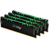 Модуль памяти DDR4 32Gb 3200MHz Kingston KF432C16RBAK4/32 CL16 DIMM (Kit of 4) FURY Renegade RGB