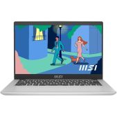 Ноутбук 14.0 MSI Modern C12M-240XRU 9S7-14J111-240 i5-1235U 8Gb SSD512Gb Intel Iris Xe graphics IPS FHD (1920x1080) Free DOS silver WiFi BT Cam