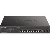 Коммутатор D-Link DGS-1100-10MPPV2/A 8G 2SFP 8PoE+ настраиваемый