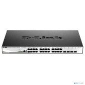 Коммутатор D-link DGS-1210-28X/ME/B1B DGS-1210-28X/ME Managed L2 Metro Ethernet Switch 24x1000Base-T, 4x10Gbase-X SFP+, Surge 6KV, CLI, RJ45 Console, RPS