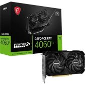 Видеокарта 16384Mb GeForce RTX 4060 MSI Ventus 2X Black 16G OC Ti