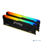 Модуль памяти DDR4 32Gb 2х16Gb 3600MT/s Kingston KF436C18BB2AK2/32 CL18 DIMM Kit of 2 Fury Beast RGb