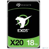 Жесткий диск SATA3 18Tb 7200 Seagate ST18000NM003D HDD Exos X20 256Mb