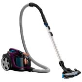 Пылесос Philips FC9734/01 безмешковый, мощность 2100 Вт, объем пылесборника 2 л, Фильтр Allergy H13, насадка TriActive+, цвет фиолетовый