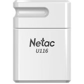 Устройство USB 3.0 Flash Drive 128Gb Netac NT03U116N-128G-30WH U116 mini up to 130MB/s