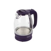 Чайник Homestar 003847 HS-1012 2.2кВт, 1.7л ЗНЭ фиолетовый стекло, подсветка