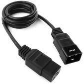Кабель питания NTSS NTSS-PC19202 C19-C20 проводник.:3x1.5мм2 3м 220/250В 16А черный