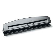 Дырокол Kw-Trio 0999D макс.:10лист. металл черный отв.:4