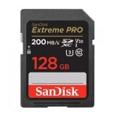 Карта памяти SDXC 128Gb SanDisk SDSDXDK-128G-GN4IN Class 10 V90 UHS-II U3 Extreme Pro, 300MB/s