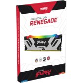 Модуль памяти DDR5 24Gb 6400MHz Kingston KF564C32RSA-24 Fury Renegade Silver/Black RGb XMP Unbuffered DIMM Single Module 1RX8 32-39-39 1.4V 288-pin 24Gbit