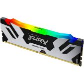 Модуль памяти DDR5 16Gb 7200MHz Kingston KF572C38RSA-16 Fury Renegade Silver/Black RGb XMP Unbuffered DIMM Single Module 1RX8 38-44-44 1.45V 288-pin 16Gbit