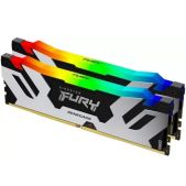 Модуль памяти DDR5 32Gb 7200MHz Kingston KF572C38RSAK2-32 Fury Renegade Silver RGb Unbuffered DIMM Kit 2x16gb 1RX8 38-44-44 1.45V 288-pin 16Gbit