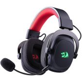 Гарнитура Defender Redragon Zeus Pro черный беспроводная BT, 2.4G, мембрана 53мм, игровая звук 7.1