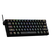 Клавиатура беспроводная Defender Redragon Draconic RU черный RGb/ BT / проводной / Outemu Brown / 61 клавиша