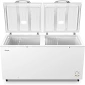 Морозильная камера Gorenje FH50BPW ларь отдельностоящий, объем 500 л, R600A, замок, ручное размораживание, установка температуры в морозильном отделении, защита от замерзания, светодиодное освещение, механическое управление, цвет белый