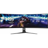 Монитор 49 Asus 90LM04H0-B01170 XG49VQ ROG Strix Curved UHD 3840x1440 monitor, VA, 32:9, 144 Hz, 3000 :1, HDMIx2, DP, USB 3.0, 178° H /178° V, Speakers 5W x 2 Stereo RMS, FreeSync 2 HDR, Display HDR400, подсветка Aura Sync, 125% sRGb, VESA 100x100мм