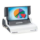 Переплетная машина A4 Fellowes FS-56207 Pulsar-E на пл. пружину с эл. перфорацией, сшивает до 300 лст., перф. 20 лст