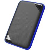 Внешний жесткий диск 1Tb Silicon Power SP010TbPHD62SS3B Armor A62, 2.5, USB 3.2, черный/Синий