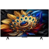 Телевизор 43 TCL 43C655 4K QLED Pro, Google TV Android, безрамочный, Dolby Atmos