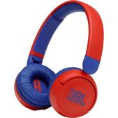 Наушники JBL jbljr310btred красно-синие детские накладные, Bluetooth 400 мАч, до 30ч, USB-С, 32 Ом, 85дБ