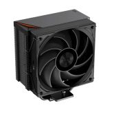 Кулер для процессора Pccooler RZ400 V2 BK 230W, 4-pin PWM, 155mm, Al/Cu, 4x6mm, 1x120мм, 86.73CFM, 32dBA, 2200RPM, S: 1851/1700/1200/115X, AM5/AM4, black