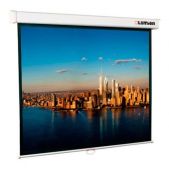 Экран для проектора 120x160 Lumien LMP-100130 Master Picture раб.область 114х154 см Matte White FiberGlass белый корпус черная кайма по периметру, возможность потолочн./настенного крепления 4:3