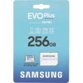 Карта памяти MicroSDXC 256Gb Samsung MB-MC256SA EVO Plus 160Mb/s / R/W 160/90 MB/s/UHS-I / U3 / V30 / A2
