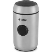 Кофемолка Vitek VT-7123 150Вт сист.помол.:ротац.нож вместим.:50гр стальной