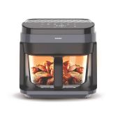 Аэрогриль Centek CT-3101 черный; 5.5л, 1350Вт; сенсорное управление, карбоновый ТЭН, 3D приготовлен