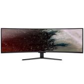 Монитор 49 Acer UM.SE1EE.S01 EI491CRSBMIIIPHX ZeroFrame Yes, Curved 1800R Black, 32:9, VA, 3840x1080, 4ms, 400cd, 144Hz, 1xHDMI 2.0 + 2xHDMI 1.4 + 1xDP 1.2 + Audio Out, Speakers 3Wx2, sync: FreeSync Premium Pro, hdr: HDR 400, hadj 95