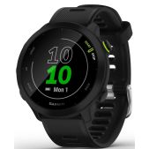 Умные часы Garmin 010-02562-10 Forerunner 55 черный 42мм