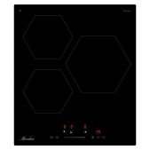 Варочная индукциjонная панель Monsher MHI 4506 45 см, индукция, High-Tech, inverter, 9 уровней мощности, бустер, Stop and Go, автоматическое отключение, таймер, индикатор остаточного тепла, сенсорное/слайдерное управление, цвет черный