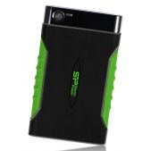 Внешний жесткий диск USB 3.2 1Tb Silicon Power SP010TBPHDA15S3K Armor A15, 2.5, черно-зеленый